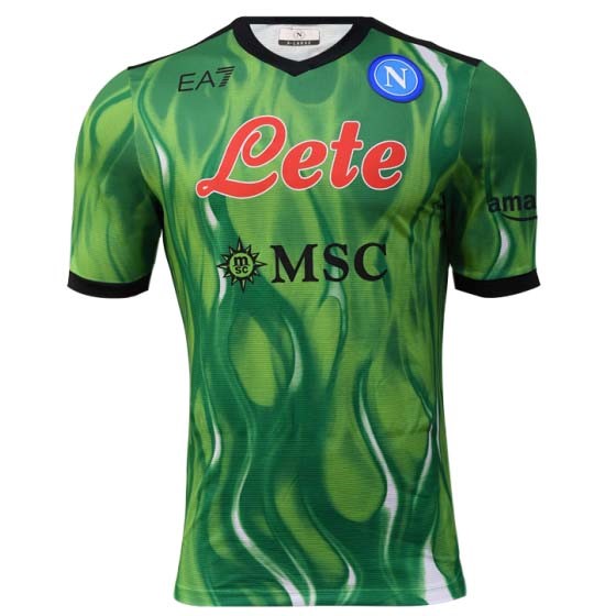 Tailandia Camiseta Napoli Portero 2021-2022 Verde